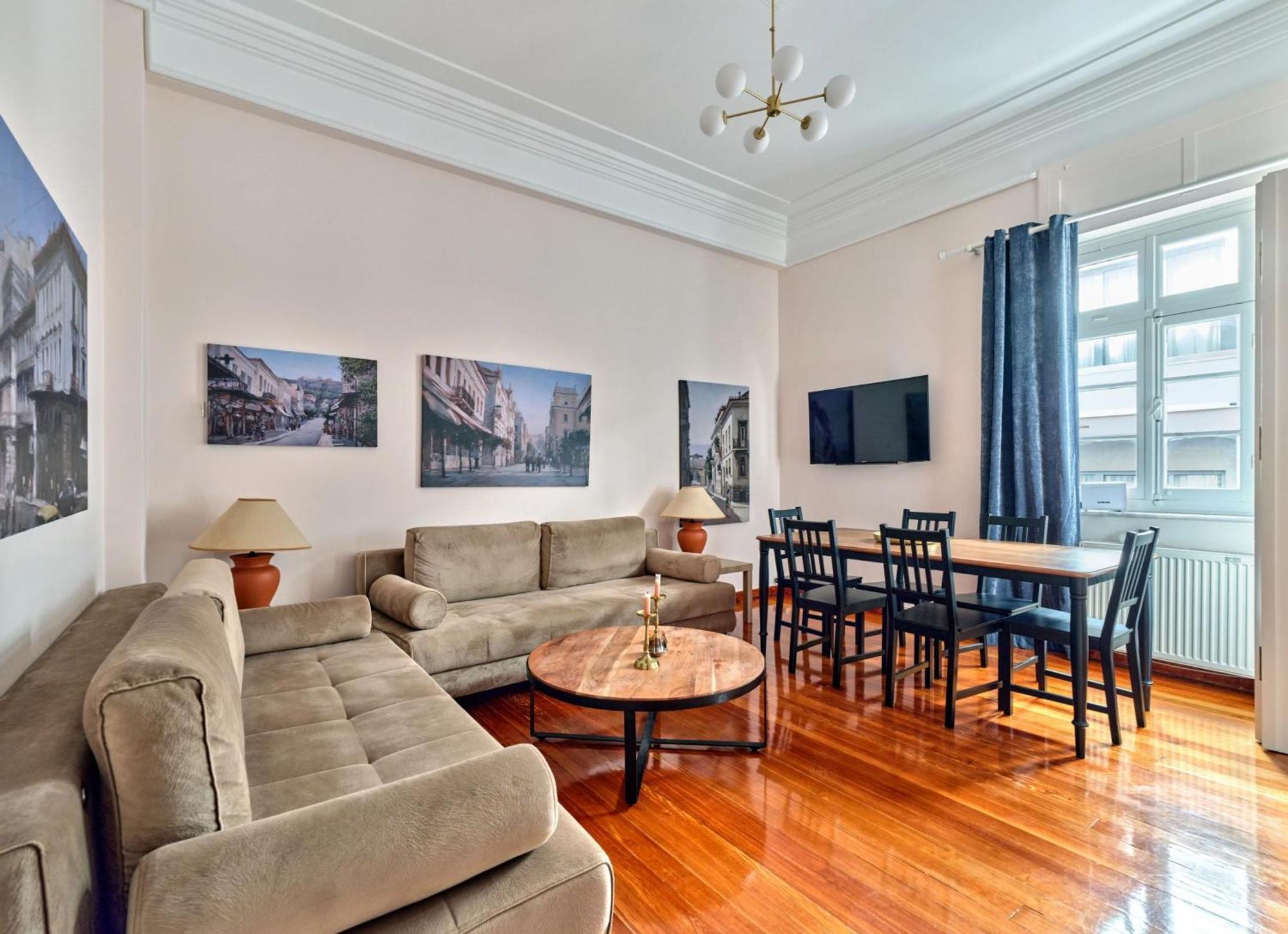 Elegant Apartment In Syntagma Square Athen Eksteriør bilde